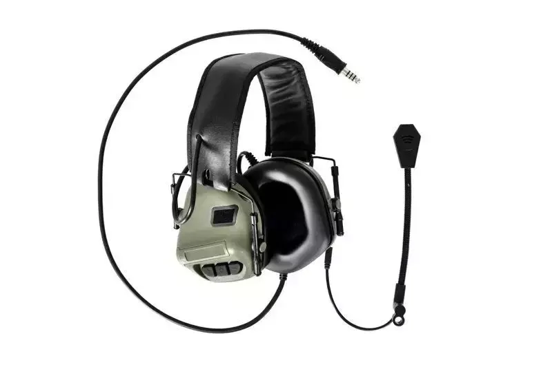Specna Arms Tactical Headset ERM · Verde / OD