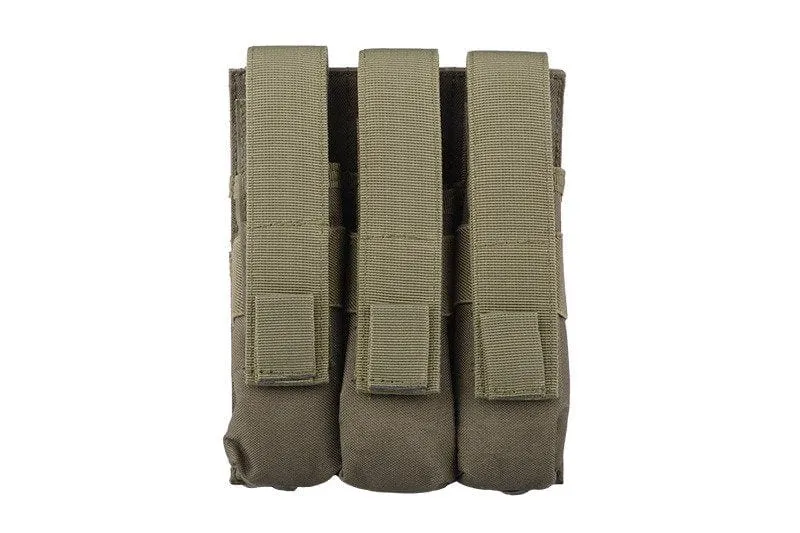 GFT Tactical Triple MP5 Magazine Pouch · Verde / OD
