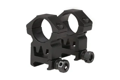 Two-Part 25mm Optics Mount for RIS Rail (High) - Theta Optics