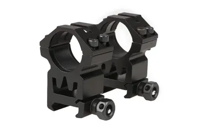 Two-Part 25mm Optics Mount for RIS Rail (High) - Theta Optics