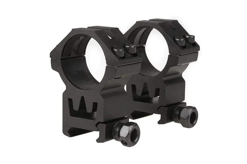 Theta Optics Two-Part 30mm Optics Mount for RIS Rail (High)