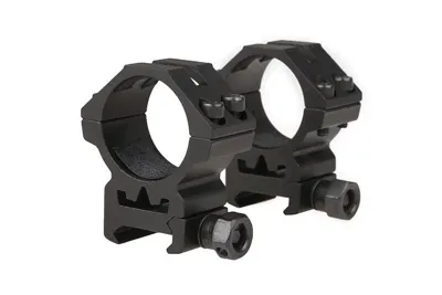 Two-Part 30mm Optics Mount for RIS Rail (Low) - Theta Optics