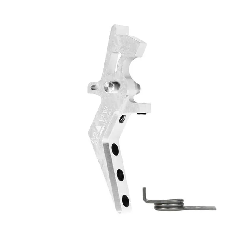 Maxx Model Gatillo ver.2 Style a Advanced Speed Aluminio CNC · Plata
