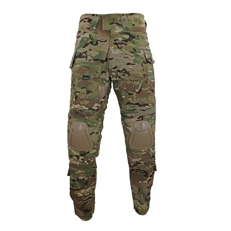 Corso Pantaloni Combat Blackbeard · Multicam
