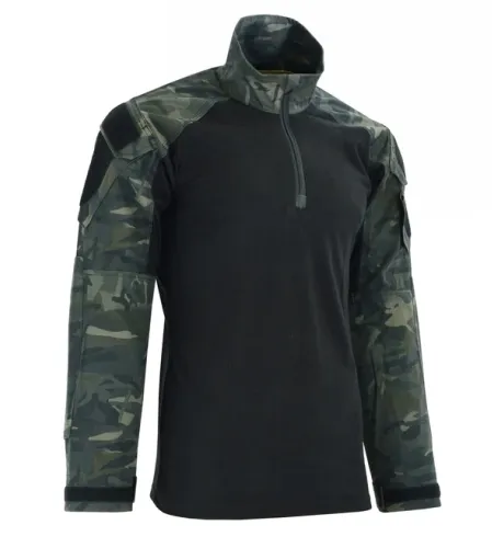 Shadow Combat Shirt Hybrid · Mc black