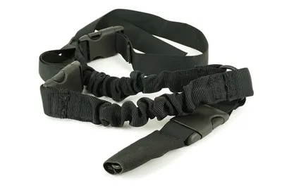 Cinghia 1 Punto Single Point Bungee con 3 Moschettoni Vari Colori - SHADOW TACTICAL