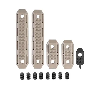 M-LOK Rail Cover 2 Short & 2 Long Set - PTS Syndicate