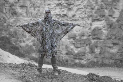 Compact-Poncho Concamo - GHOSTHOOD