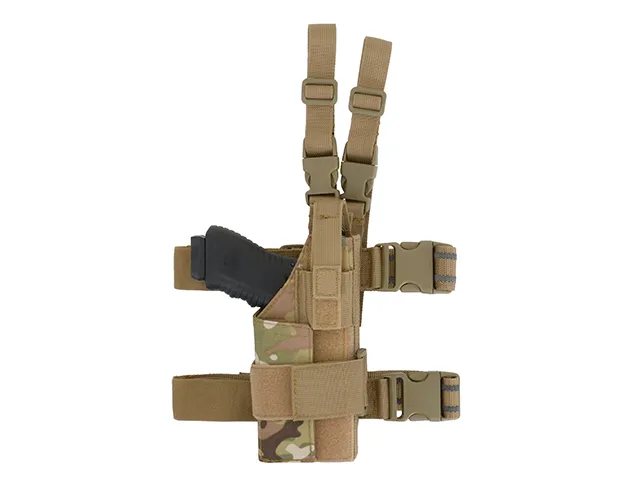 Fondina Cosciale Universale con Porta Torcia · Multicam