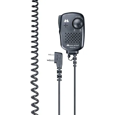 MA26-XL Microfono Altoparlante -Connettore a L 2 Ping - MIDLAND