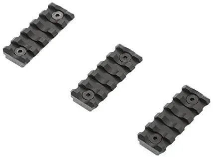 Slitte Kit 3PZ 5 Slot KeyMod · Negro