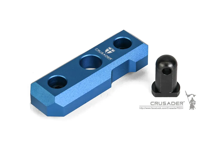 Crusader – Bipod Mount for M-LOK · Azul