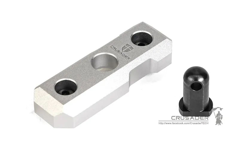 Crusader – Bipod Mount for M-LOK · Plata