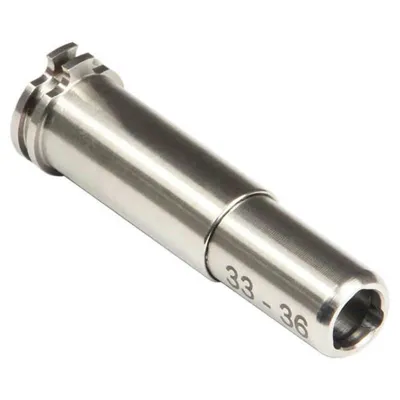 Nozzle Ajustable Double Sealing CNC Titanio 33-36MM - MAXX MODEL