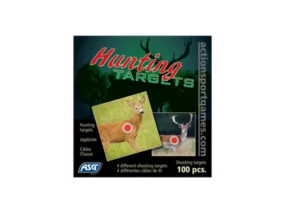 Bersagli Cartone 14x14cm 100PZ Hunting Targets