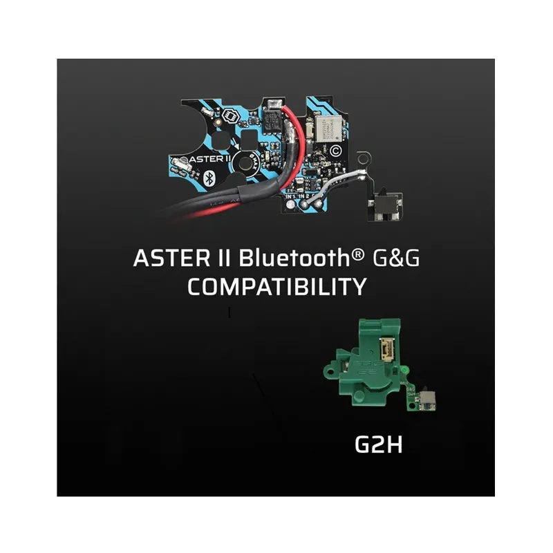 Aster II Bluetooth Expert per G&G G2H – Gate · Negro