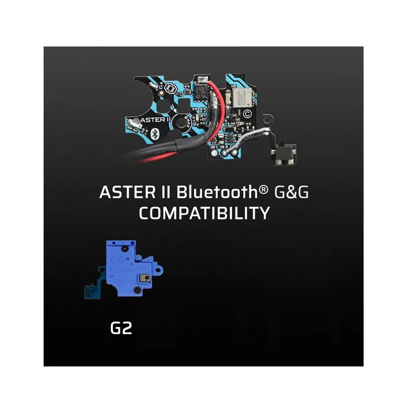 Aster II Bluetooth Expert per G&G G2 – Gate · Negro