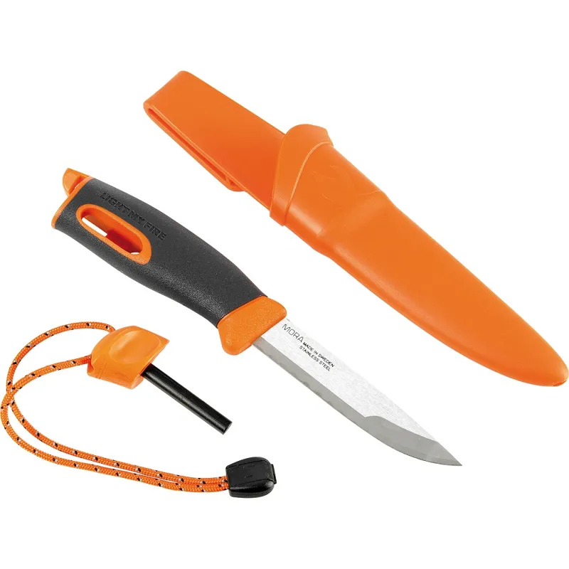 Coltello Fire Knife · Naranja
