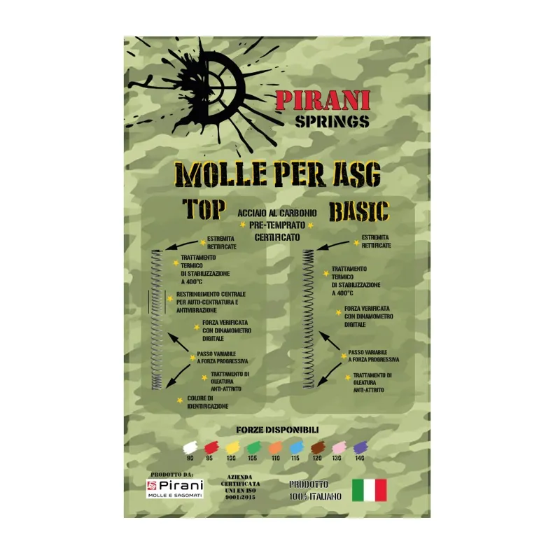 Molla a Passo Variabile Top 110 – Pirani