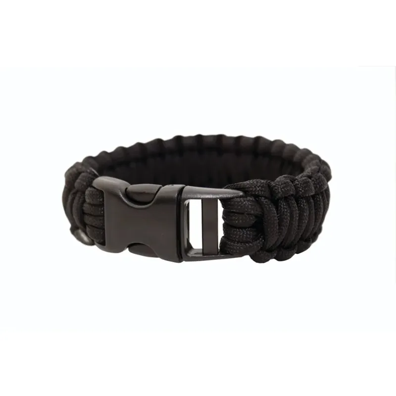 Bracciale in Paracord · Negro