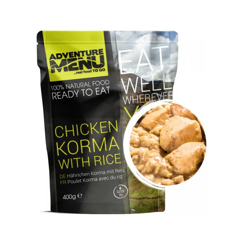 Pollo Korma con Riso 400g – Adventure MENU