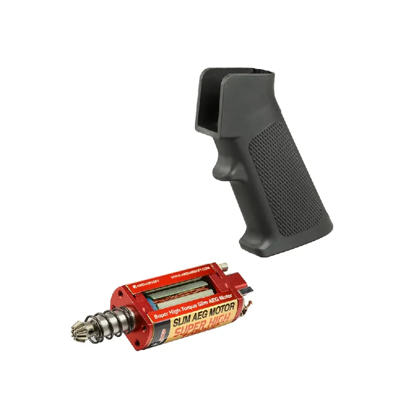 Grip M4 con Motore High Torque · Negro