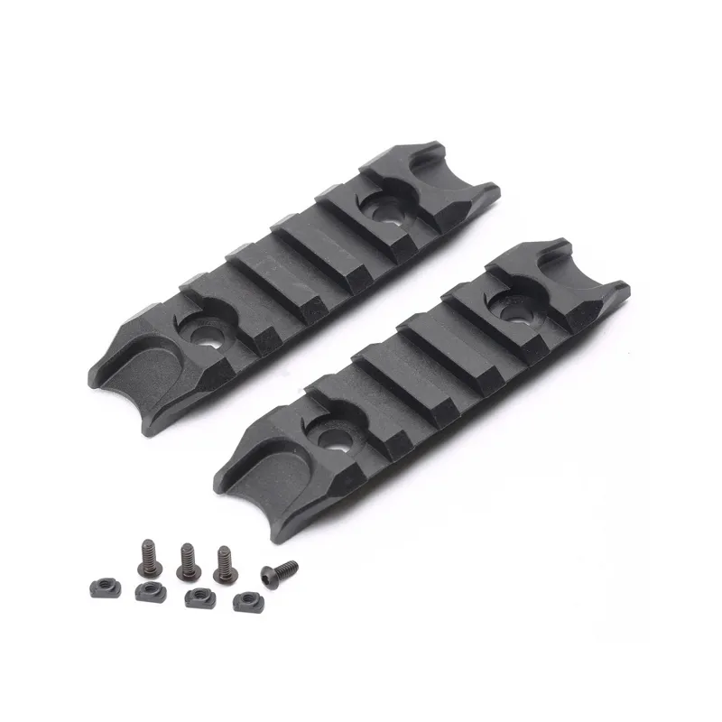 Slitte per Rail M-LOK Nere (2 Pz)