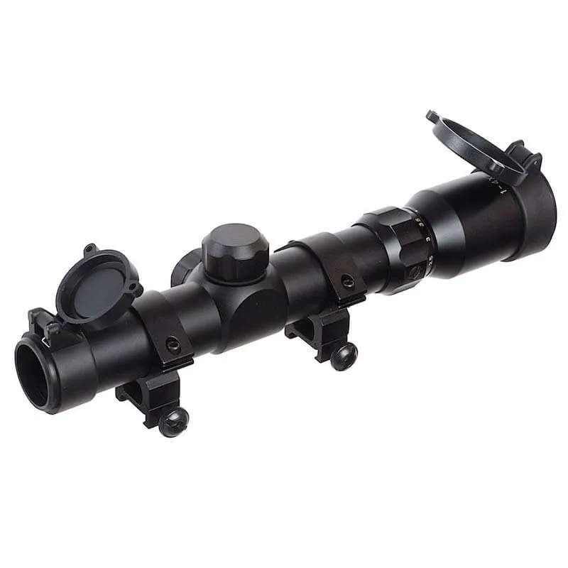 Aim-O 1-4x24 Tactical Scope · Negro