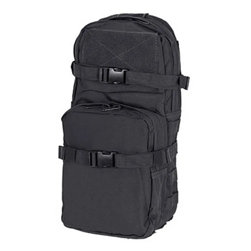 OEM Táctica MOLLE Estilo Mbss con Bolsa de Hidratacion · Negro
