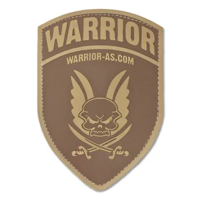 Goma Relieve Rubber Logo Shield Patch - WARRIOR ASSAULT