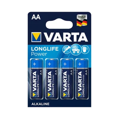 Pila Aa Alcalina Longlife Power LR6 Pack 4U - Varta