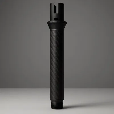 Cañon Externo (Outer Barrel) Carbono para M4/AR15 / HPA - Personalizado - Repsoft3D