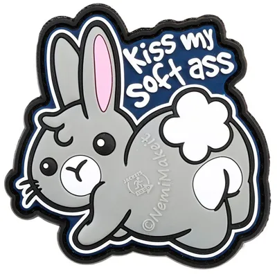 Patch “Kiss My Soft Ass” - JTG