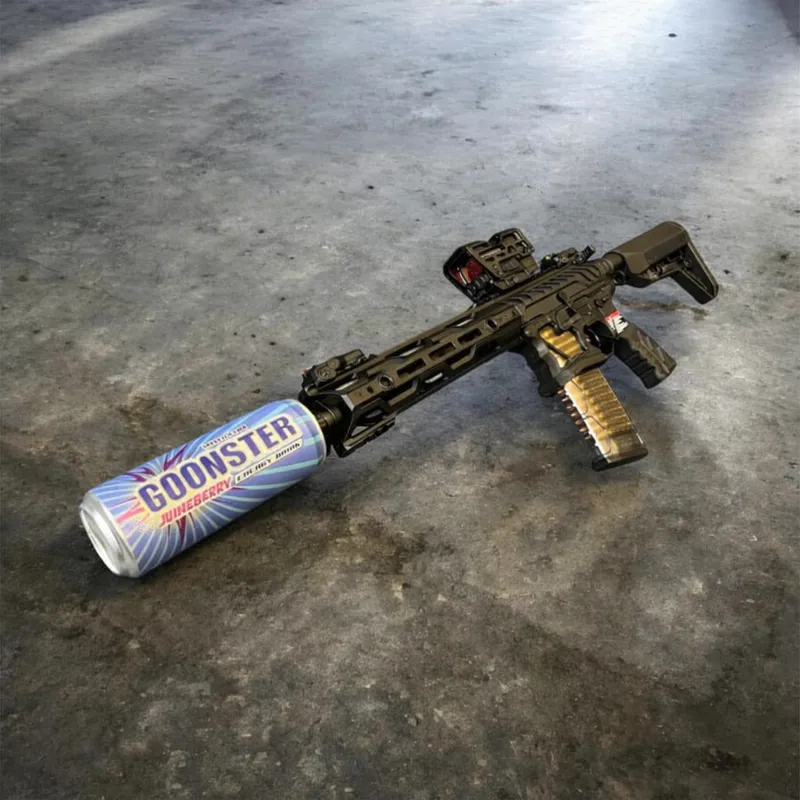 Soda Can Suppressor Adapter 14mm CCW
