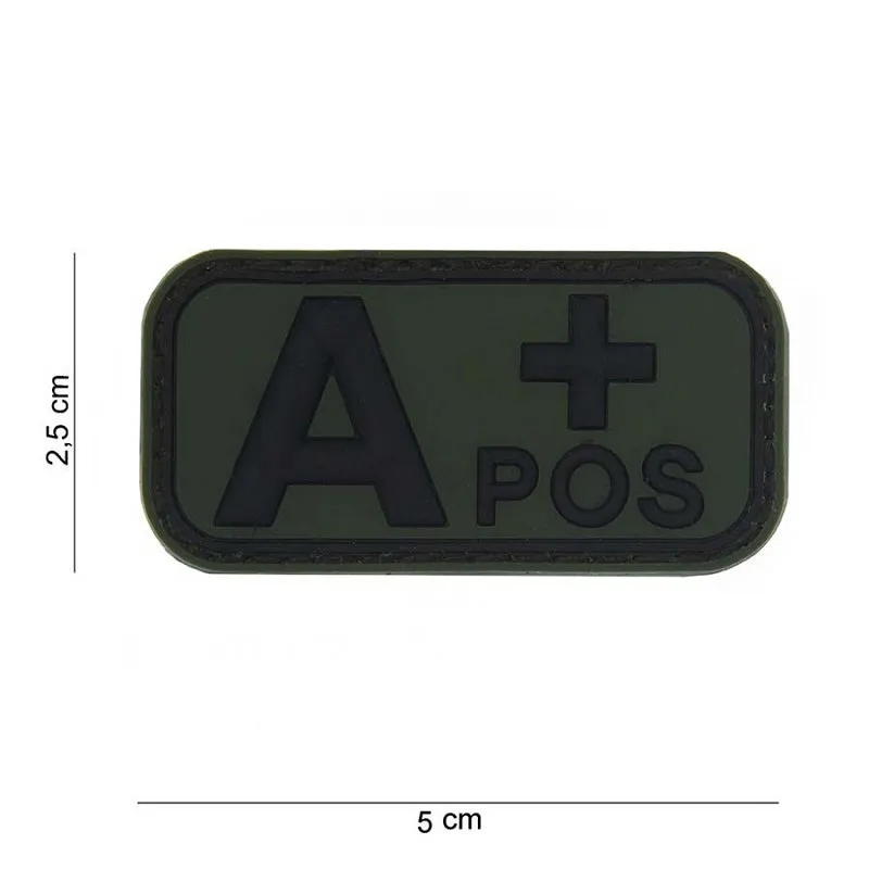 Blood Type A+ Positive Patch · Verde / OD