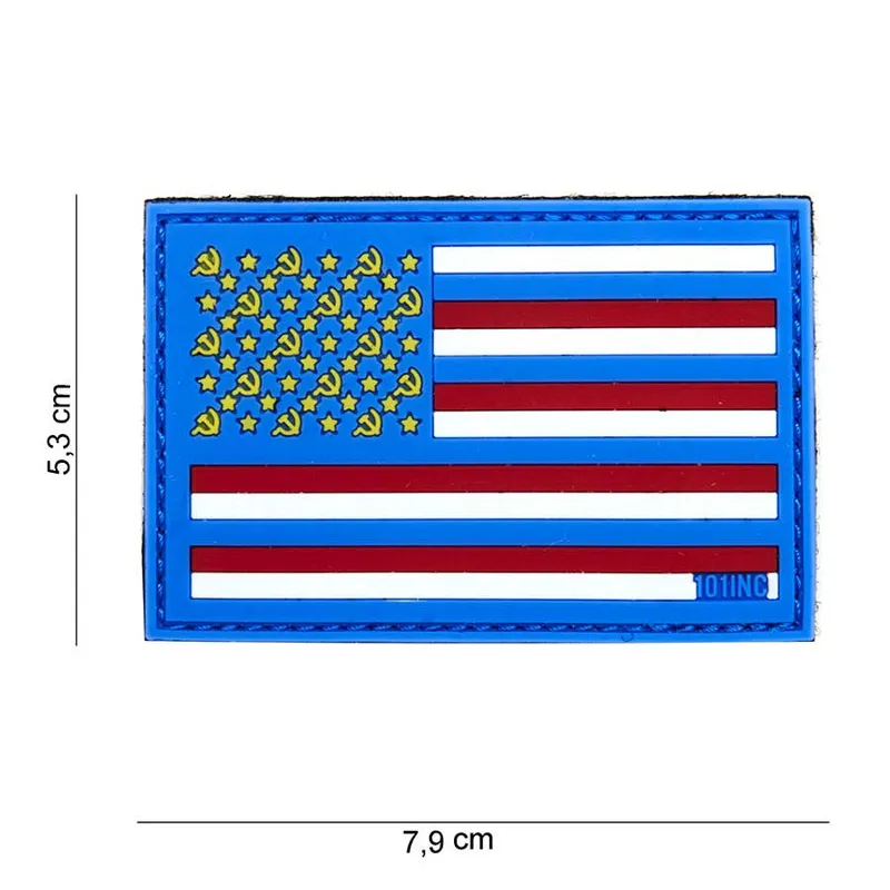 Patch 3D PVC Sovjet · Azul