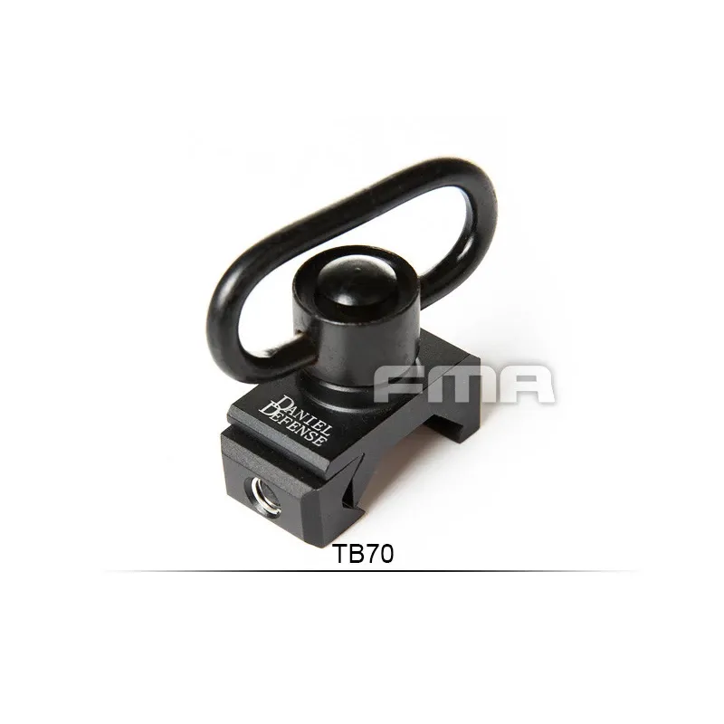 360° DanielDefense QD Sling Swivel RIS Mount · Negro