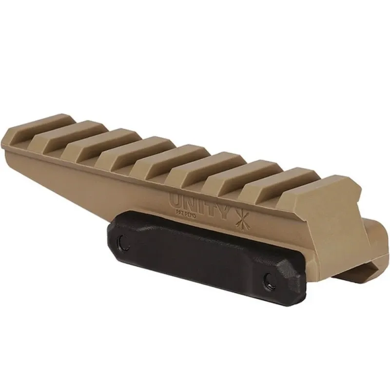 Unity Tactical FAST Riser RIS Mount, Dupont™ · Tan / FDE