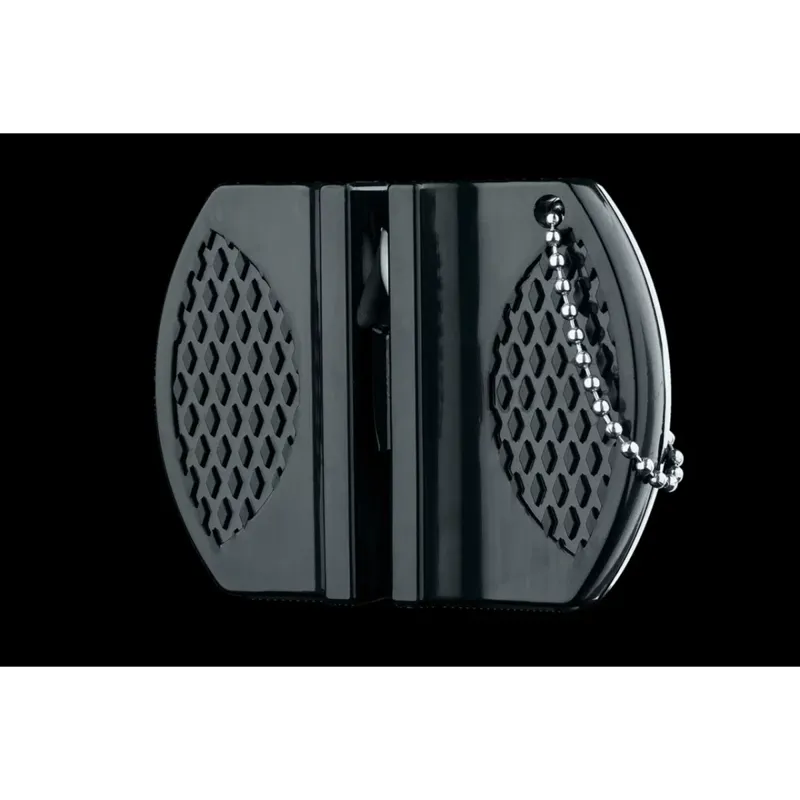 Knife Sharpener Carbid / Ceramic Block · Negro