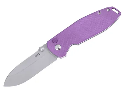 Navaja Squid XM Button Lock Violet - CRKT