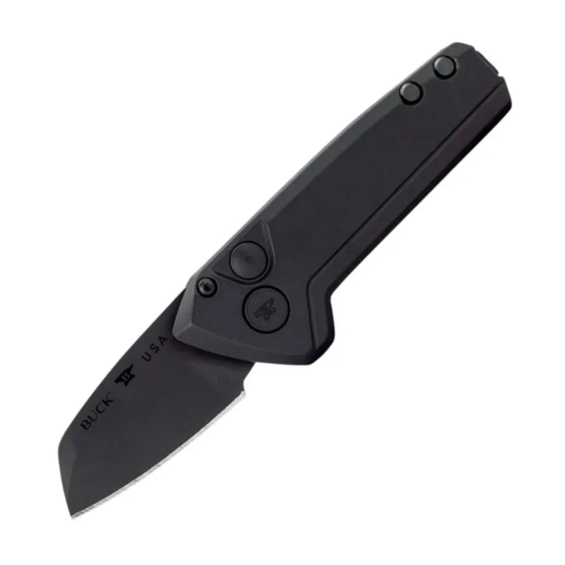 Buck Navaja Mini Deploy Wharncliffe Blackout Pro