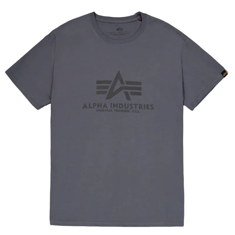 Alpha Industries Basic Big Logo · Gris