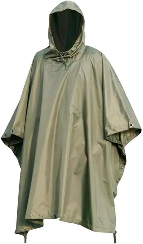 Poncho Pe R/S · Verde / OD