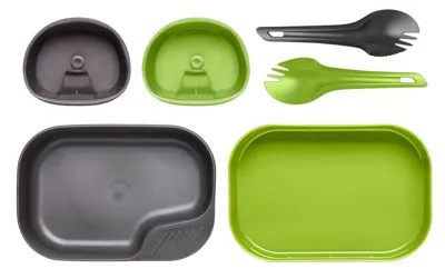 Conjunto de Platos y Cubiertos ® Camp-A-Box - Wildo