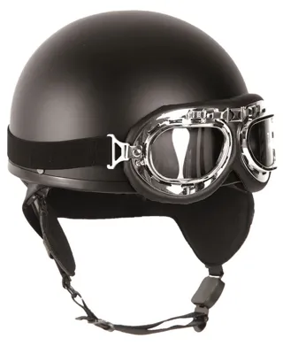 Casco con Gafas Half Shell - MilTec