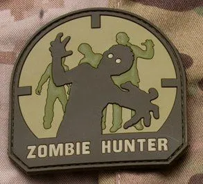 Parche de Goma Zombie Hunter - MSM