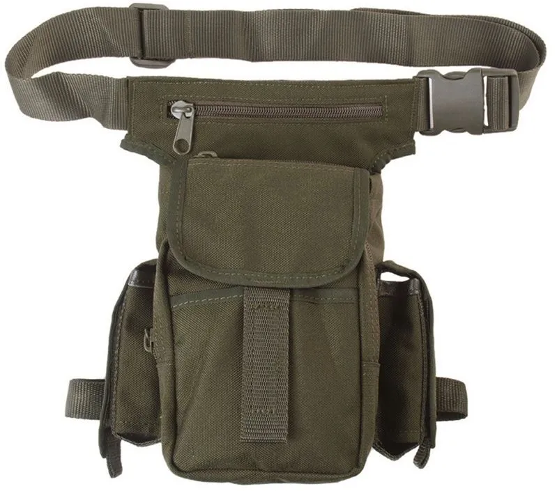 MilTec Bolso Pernera Multifunción · Verde od