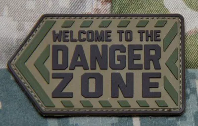 Parche de Goma Danger Zone - MSM