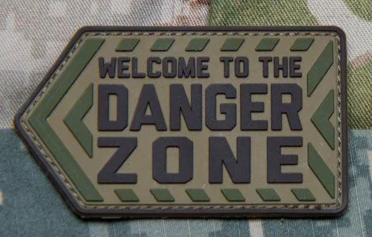 MSM Parche de Goma Danger Zone · Multicam