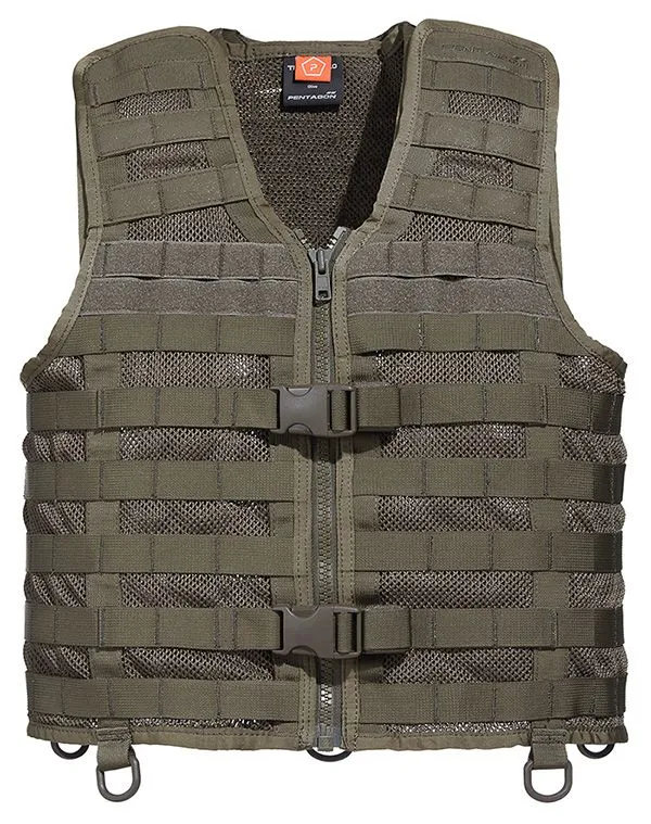 Pentagon MOLLE Thorax · Verde od
